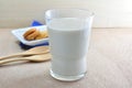 Breakfast, Milk and Snack. Royalty Free Stock Photo