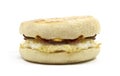 Breakfast Muffin Sandwich Royalty Free Stock Photo