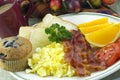 Breakfast Platter with Coffee Royalty Free Stock Photo