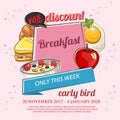 Breakfast promo poster