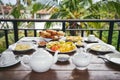 Breakfast ready to eat Royalty Free Stock Photo