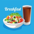 Breakfast salad