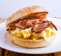 Breakfast Sandwich Royalty Free Stock Photo