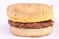 Breakfast sausage biscuit