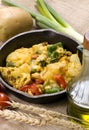 Breakfast Skillet 001 Royalty Free Stock Photo