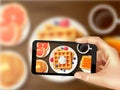Breakfast Smartphone Photo Realistic Top Image