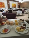 Breakfast at the Sochi Hotel.