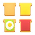 Breakfast toast set