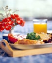 Breakfast Tray Royalty Free Stock Photo