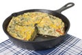 Breakfast Vegetable and Cheese Egg Frittata