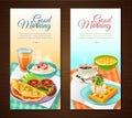 Breakfast Vertical Banners