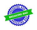 BREAKING BAD Bicolor Clean Rosette Template for Stamps