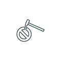 Breaking limits icon. Monochrome simple sign from performance collection. Breaking limits icon for logo, templates, web