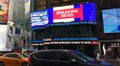 Breaking News, ABC 7, Eyewitness News, Times Square Studios, NYC, New York, USA