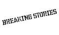 Breaking Stories rubber stamp