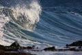 Breaking wave Royalty Free Stock Photo