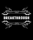 Breakthrough word retro