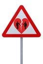Breakup Ahead Royalty Free Stock Photo