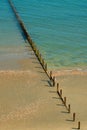 Breakwater Royalty Free Stock Photo