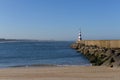 Breakwater in Aguda