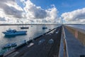 Breakwater, Lady Bay, Warrnambool, Australia Royalty Free Stock Photo