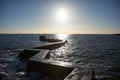 Breakwater at St Monans