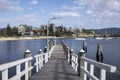 Wollongong Harbour against city buildingsÃ¯Â¼ÅNSW, Australia