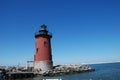 Breakwaters Lighthouse, Lewes, Delaware Royalty Free Stock Photo
