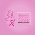 Breast cancer awareness banner