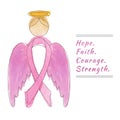 Breast Cancer Awareness Month Background Royalty Free Stock Photo