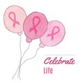 Breast Cancer Awareness Month Background Royalty Free Stock Photo