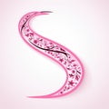 Breast cancer awareness pink color zta pink ribbon pink ribbon store pink ribbon pilates diamante ribbon