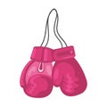 breast cancer awareness symbol gloves