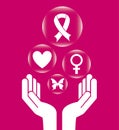 Breast cancer Royalty Free Stock Photo