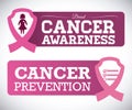 Breast cancer design, vector illustration. Royalty Free Stock Photo