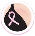 Breast cancer ribbon