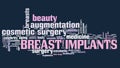 Breast implants Royalty Free Stock Photo