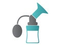 Breast pump. Vector illustration. Icon