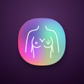 Breast rash app icon