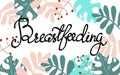 Breastfeeding banner design