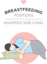 Breastfeeding Position - Inverted Newborn Baby