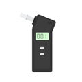 Breath alcohol tester icon Royalty Free Stock Photo