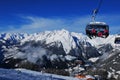 Austrian Alps: Ski area Kals-Matrei in east Tyrol Royalty Free Stock Photo
