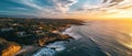 Breathtaking Aerial Shot Captures The Beauty Of Crystal Cove, Orange County
