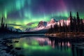 Breathtaking Aurora Borealis Landscape
