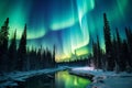 Breathtaking Aurora Borealis Landscape