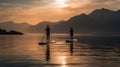 Luminist Landscapes: Paddle Boarding In Vancouver And Mediterranean Waters