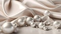 A breathtaking image of a luxurious pearl background Royalty Free Stock Photo