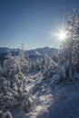 Breathtaking morning view in Western Tatras