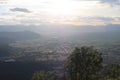 Breathtaking panorama of the Piana del Fucino